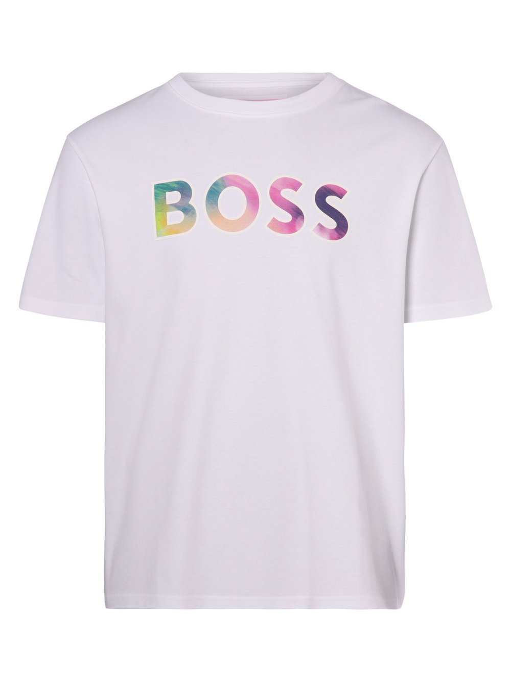 BOSS Orange - T-shirt męski – T_Love_2, biały