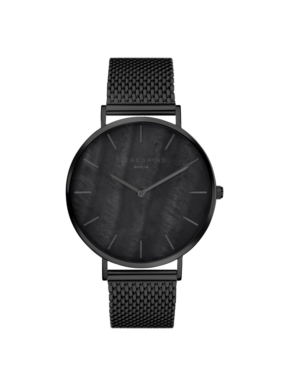 Liebeskind Berlin Armbanduhr  Damen Edelstahl schwarz, ONE SIZE
