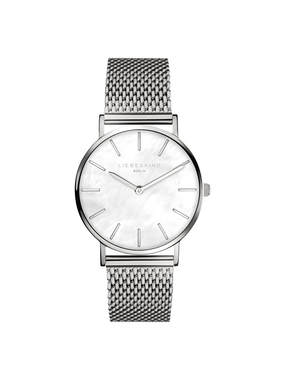 Thumbnail - Liebeskind Berlin Basic Perlmutt Damen Edelstahl silber, ONE SIZE