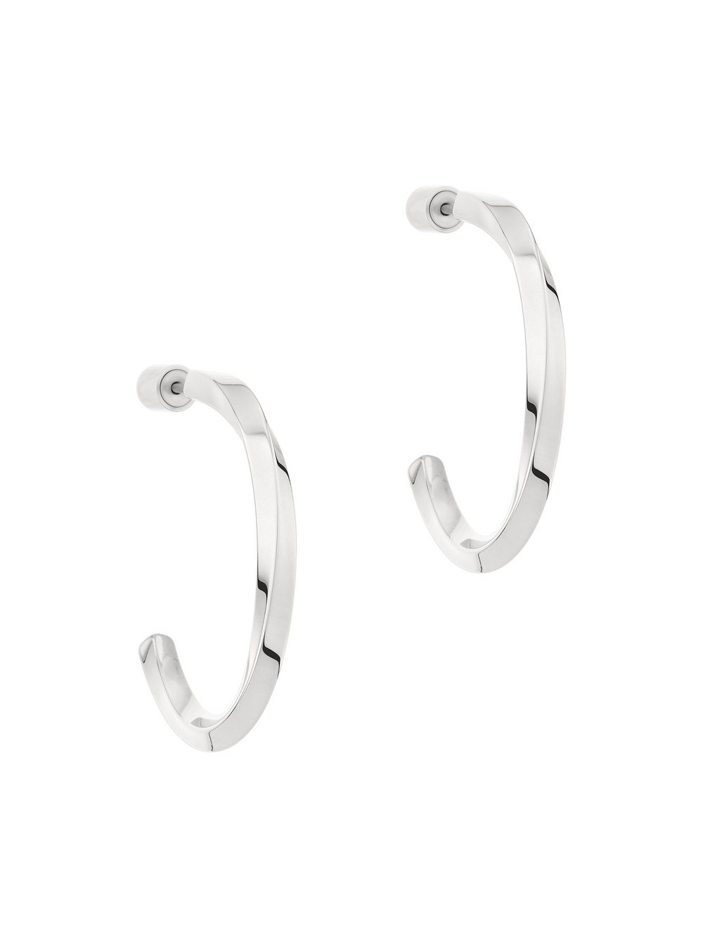 Thumbnail - Liebeskind Berlin Creolen  Damen Edelstahl silber, ONE SIZE