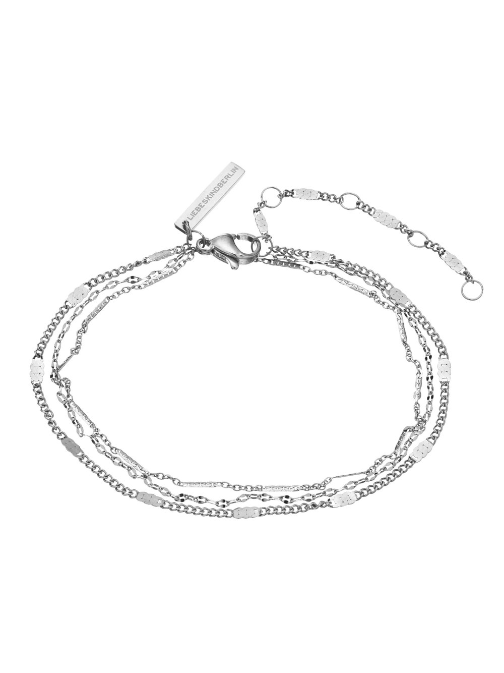 Thumbnail - Liebeskind Berlin Armband Damen Edelstahl silber, ONE SIZE