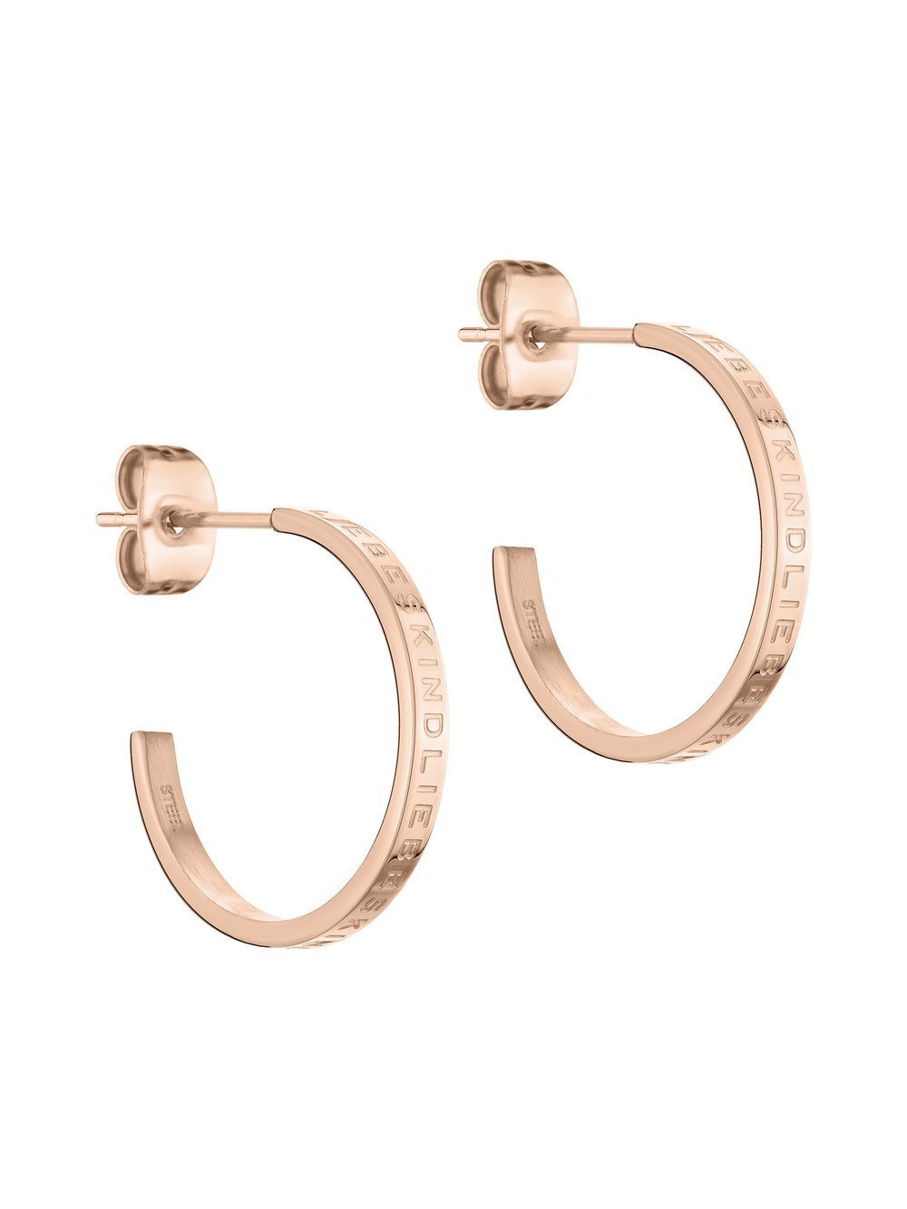 Liebeskind Berlin Ohrringe Damen Edelstahl roségold, ONE SIZE