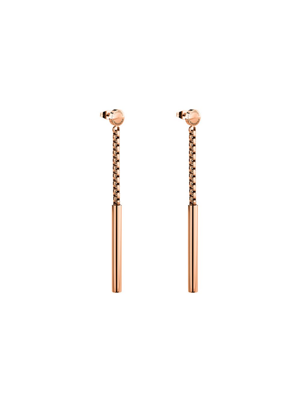 Liebeskind Berlin Ohrringe Damen Edelstahl roségold, ONE SIZE