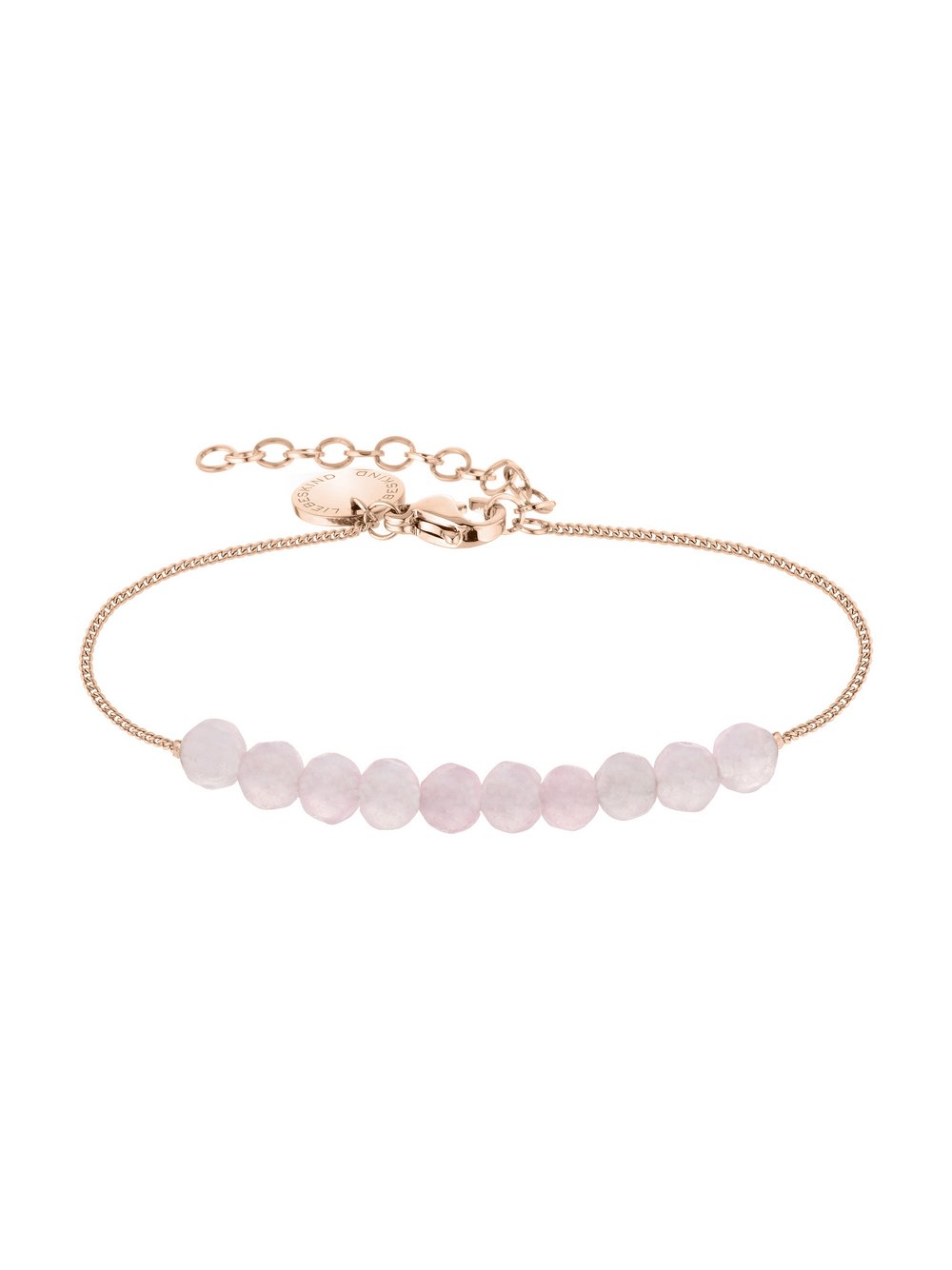 Liebeskind Berlin Armband Damen Edelstahl roségold gemustert, ONE SIZE