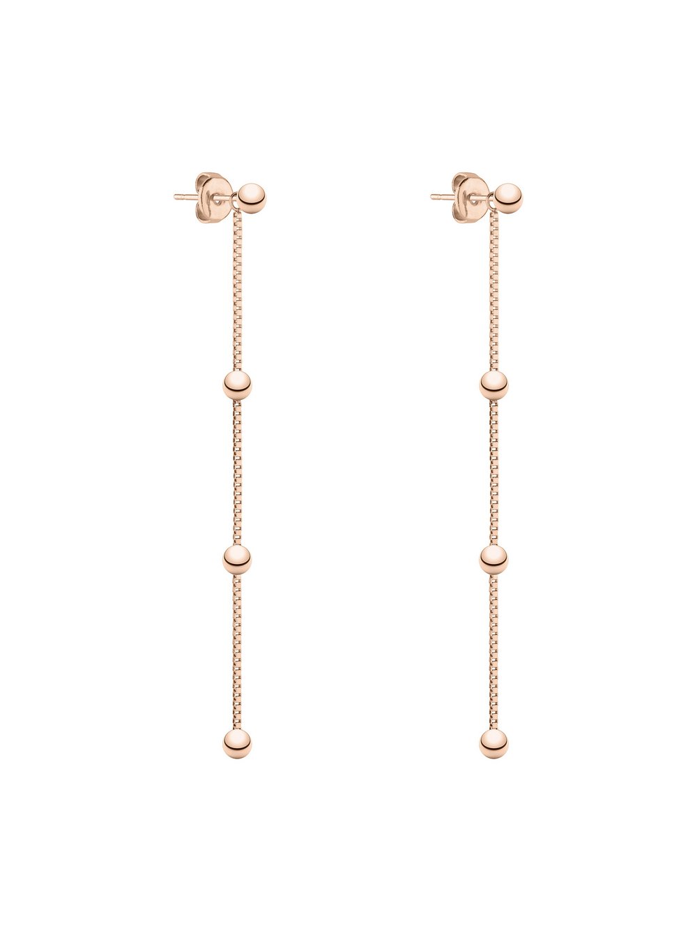 Liebeskind Berlin Ohrringe The Elegance Damen Edelstahl roségold, ONE SIZE