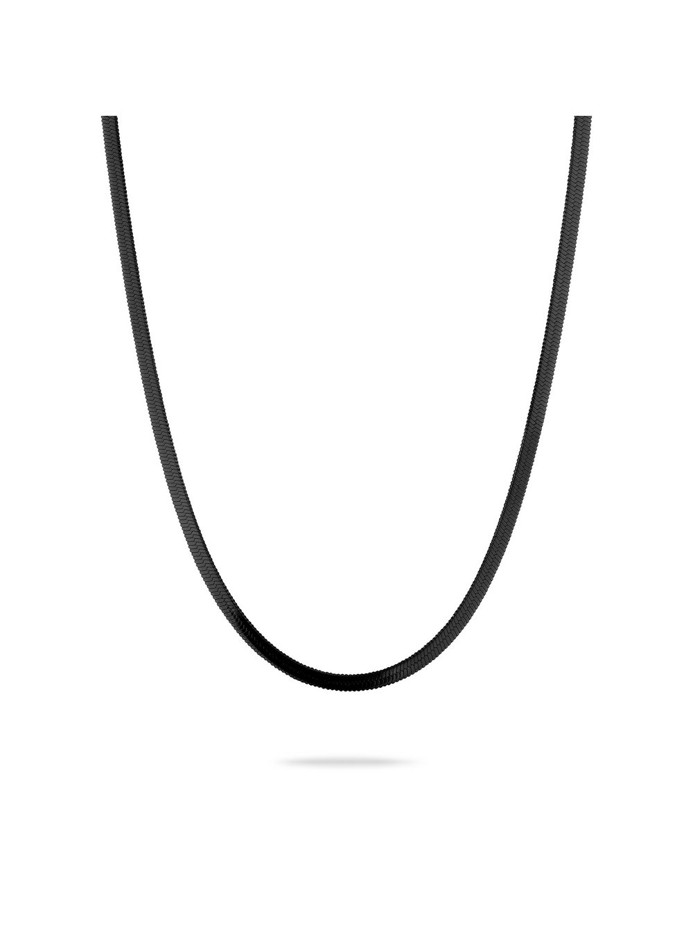 Liebeskind Berlin Halskette Damen Edelstahl schwarz, ONE SIZE