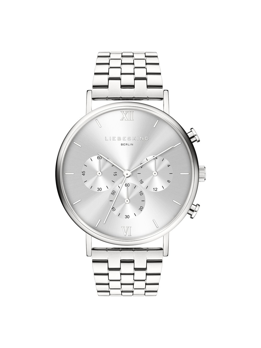 Liebeskind Berlin Armbanduhr Damen Edelstahl silber, ONE SIZE