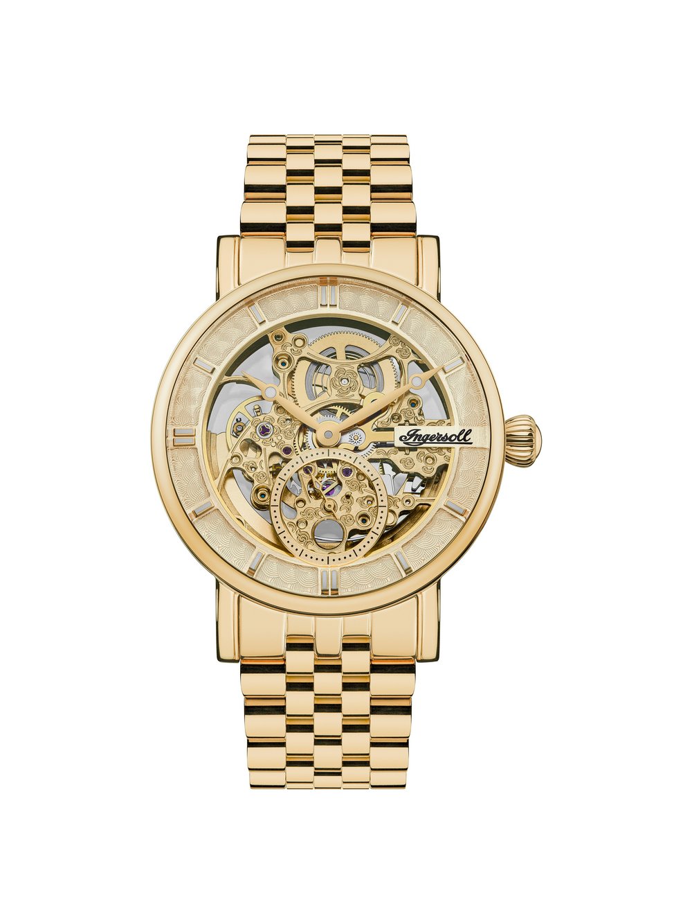 Thumbnail - Ingersoll Armbanduhr Herren Edelstahl gold, ONE SIZE
