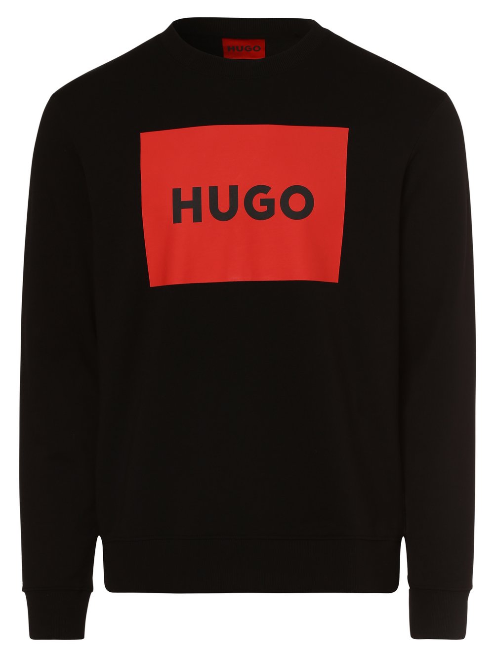 HUGO - Męska bluza nierozpinana – Duragol222, czarny