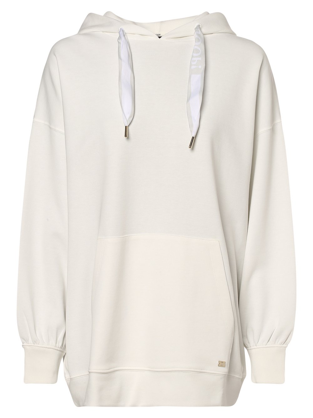 Joop - Damska bluza z kapturem, biały