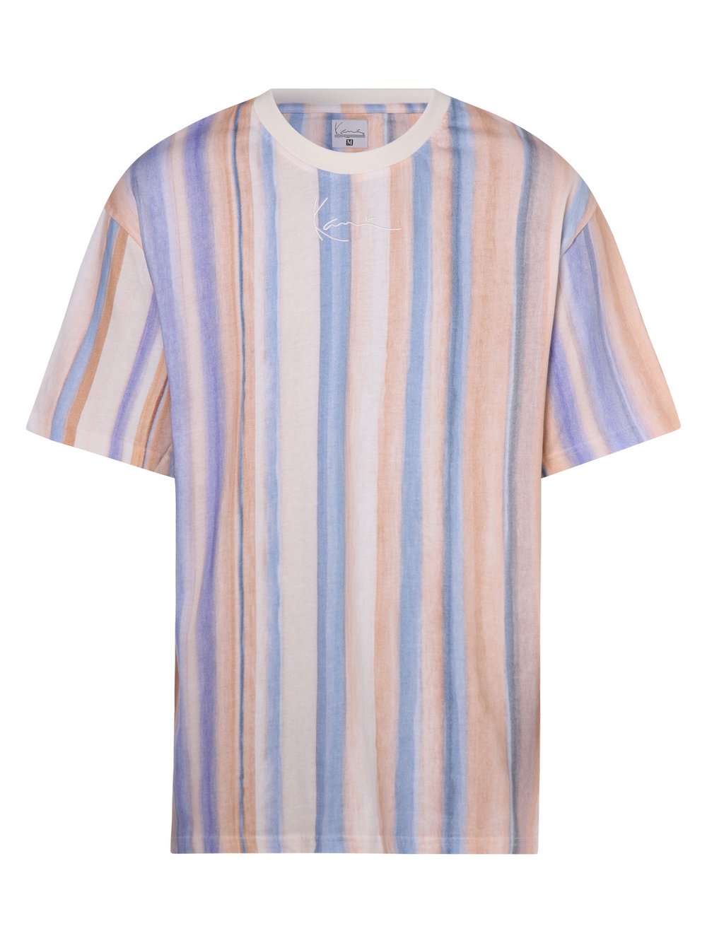 Karl Kani - T-shirt męski, niebieski|pomarańczowy|wielokolorowy