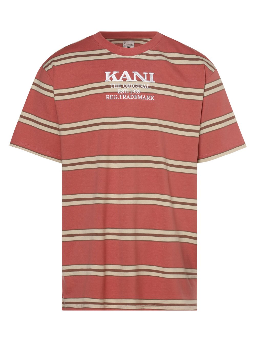 Karl Kani - T-shirt męski, różowy|wielokolorowy