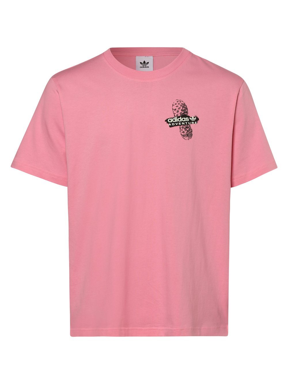 Adidas Originals - T-shirt męski, różowy