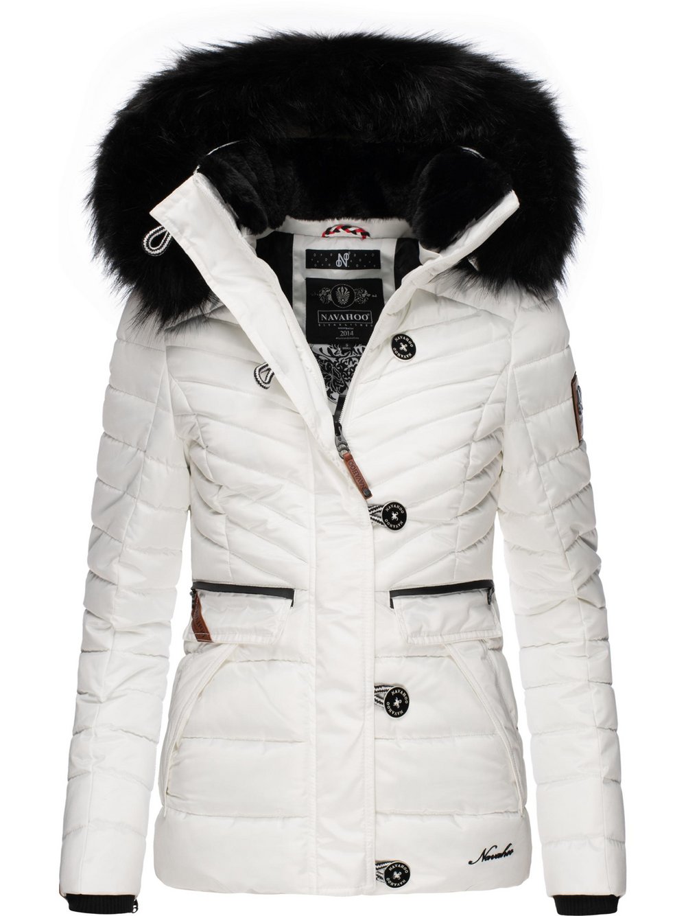 Navahoo Winterjacke Damen weiß, XXL