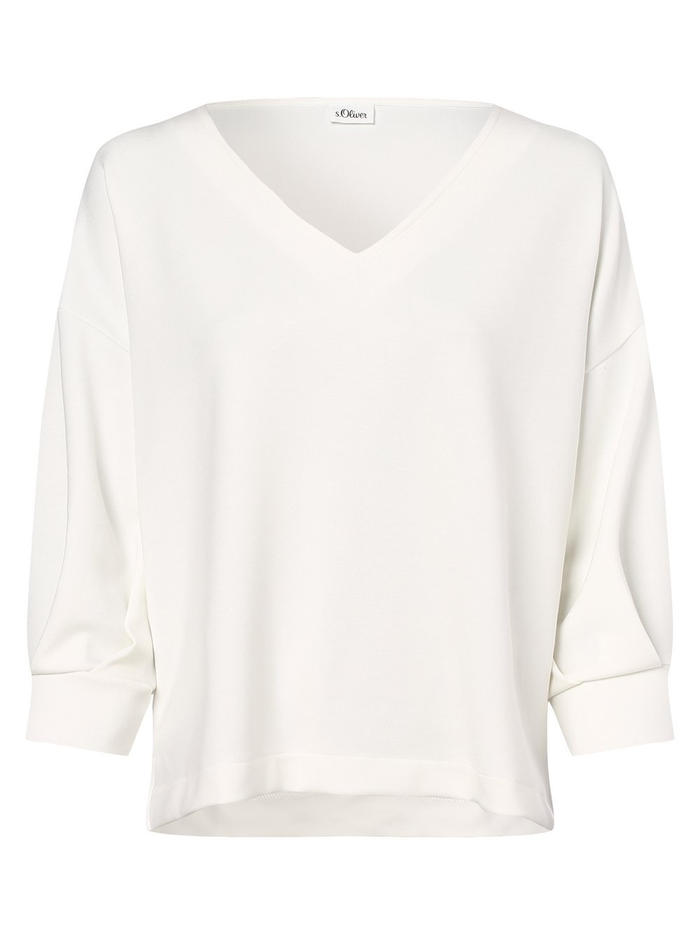 s.Oliver BLACK LABEL - Damska bluza nierozpinana, biały