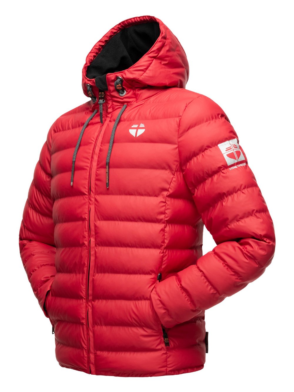 STONE HARBOUR Regenjacke Herren rot, M