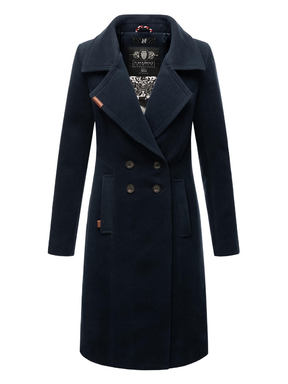 Thumbnail - Navahoo Wintermantel Damen blau, S
