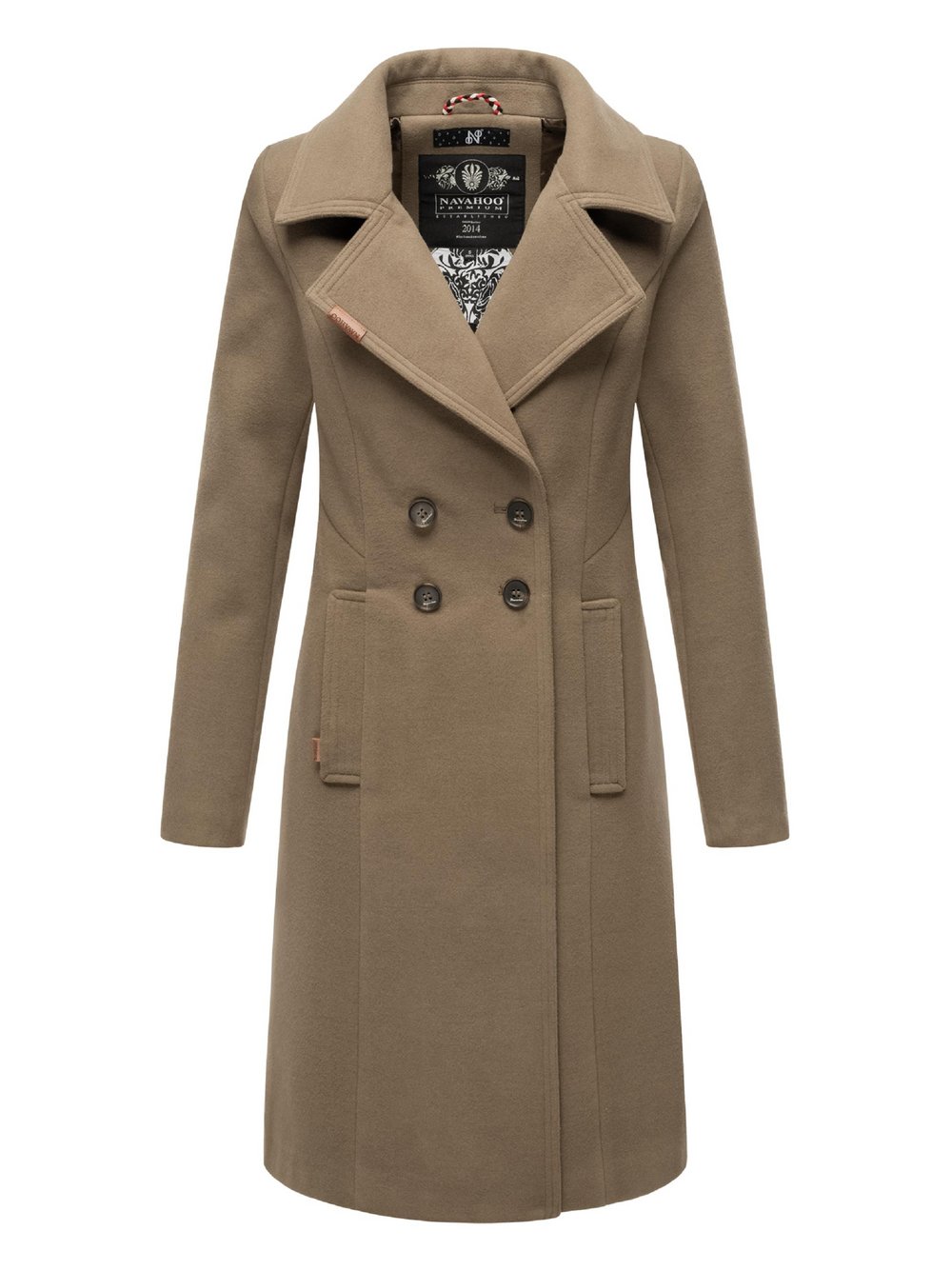 Thumbnail - Navahoo Wintermantel Damen braun, XXXL