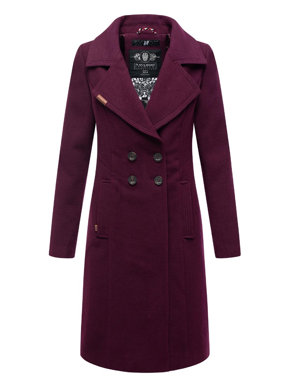 Navahoo Wintermantel Damen rot, XXXL Preisvergleich