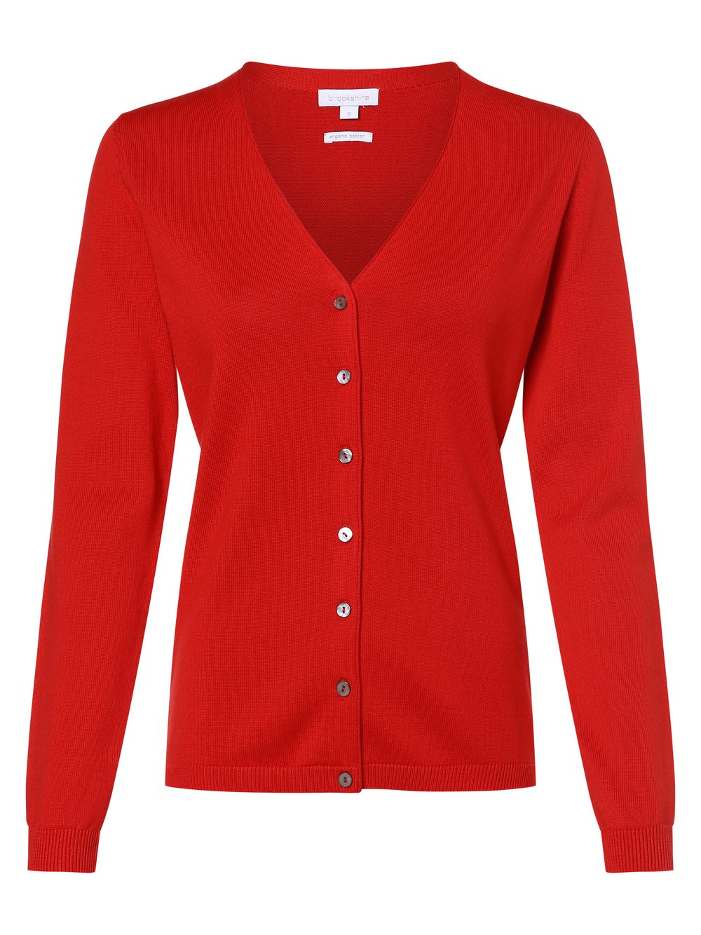 brookshire Strickjacke Damen Baumwolle rot, M