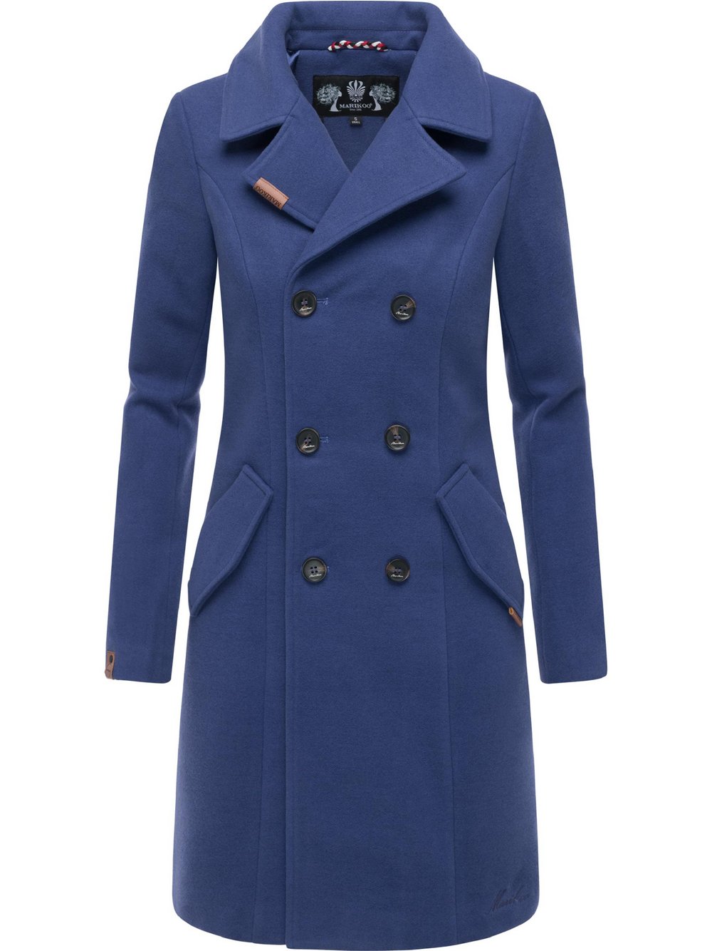 Thumbnail - Marikoo Wollmantel Damen lila, M