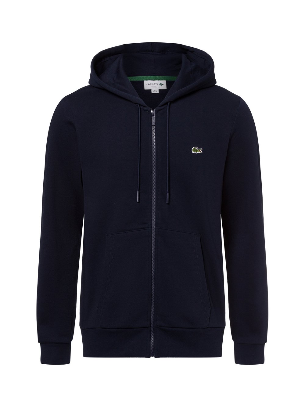 Lacoste Kapuzenjacke Herren Baumwolle blau, 5