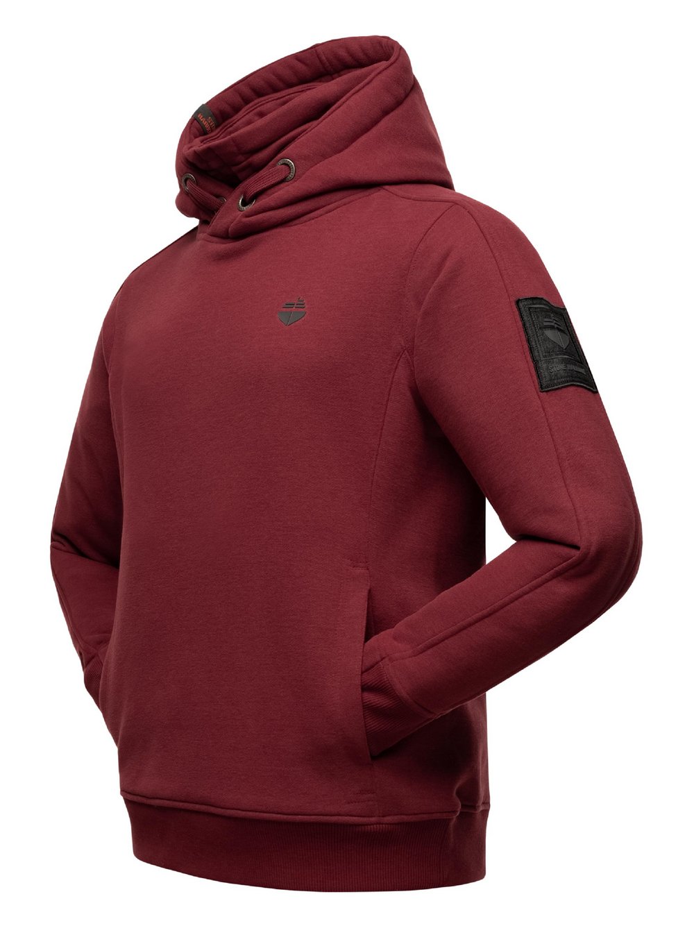 STONE HARBOUR Hoodie Herren Baumwolle rot, S