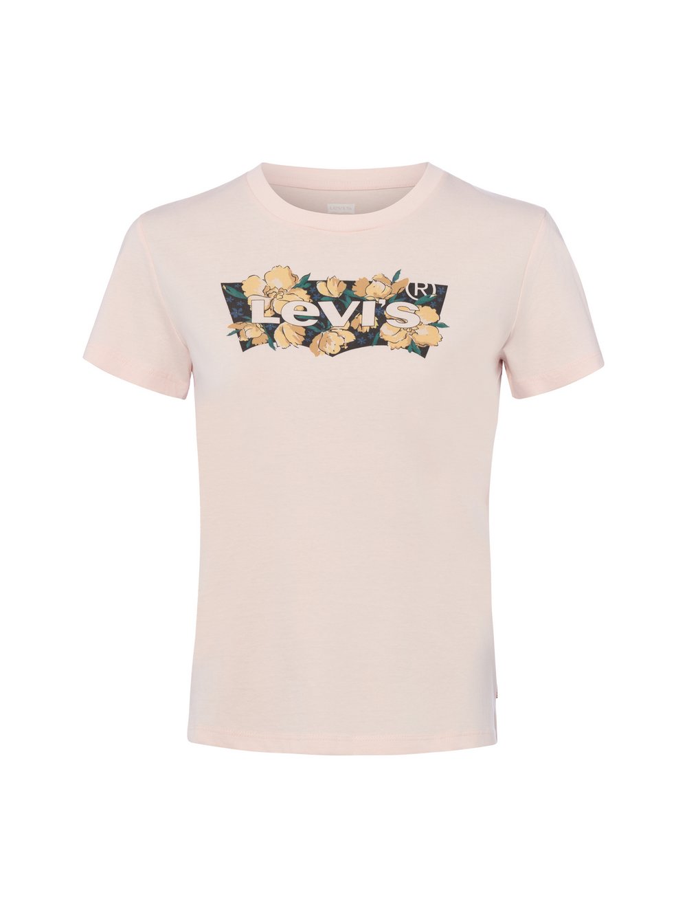 Levi's T-Shirt Damen Baumwolle rosa bedruckt, L