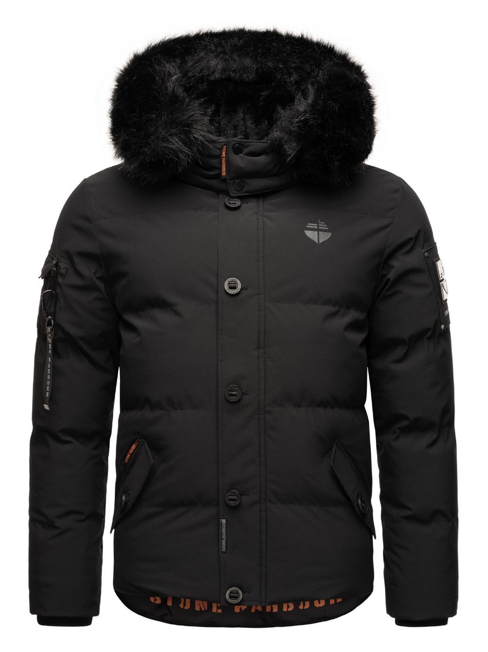 STONE HARBOUR Winterjacke Herren schwarz, XXXL