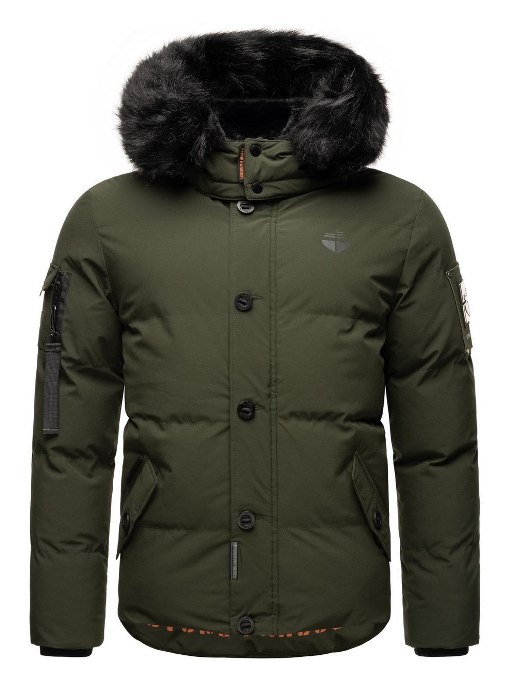 STONE HARBOUR Winterjacke Herren grün, XXL