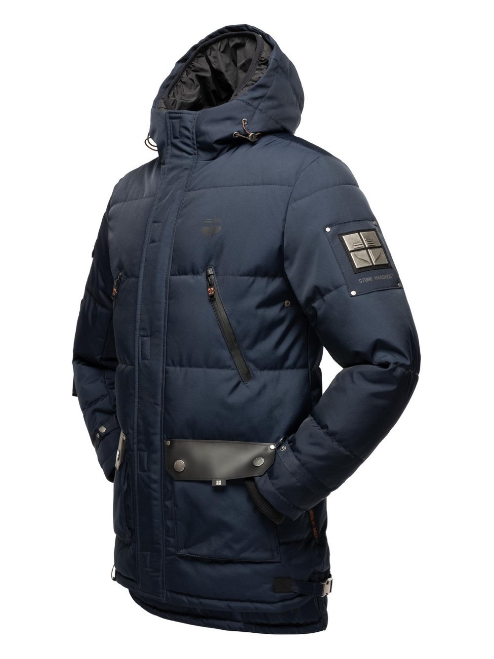 STONE HARBOUR Winterjacke Herren blau, XXL