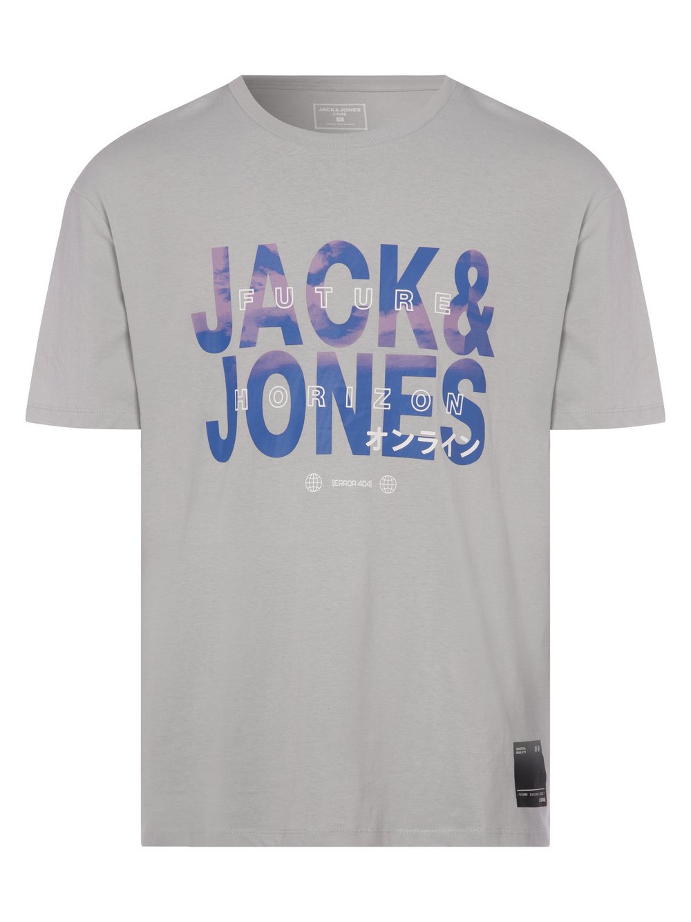 Jack & Jones - T-shirt męski – JCOFuture, szary