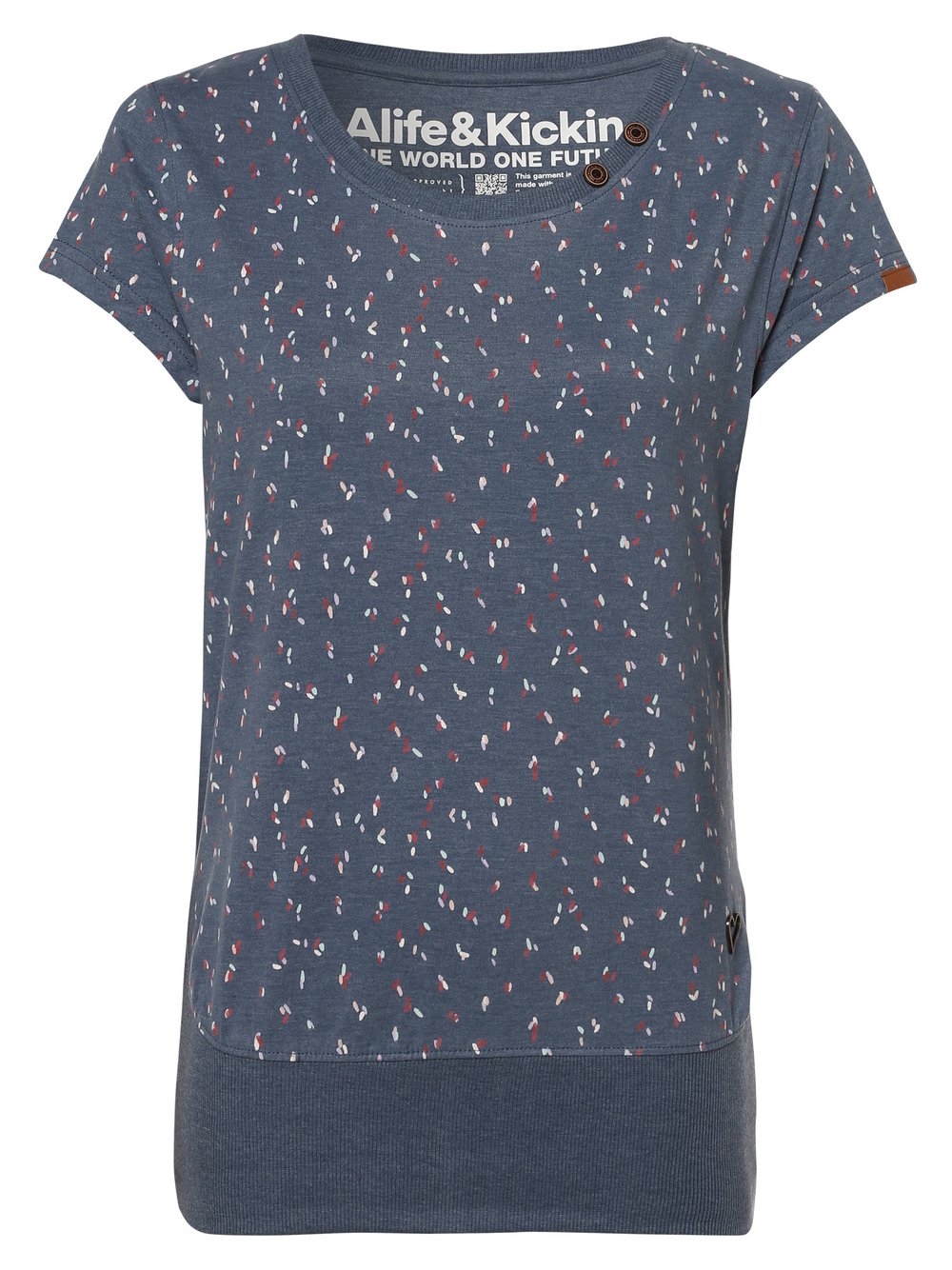 Alife and kickin - T-shirt damski – CocoAK, niebieski