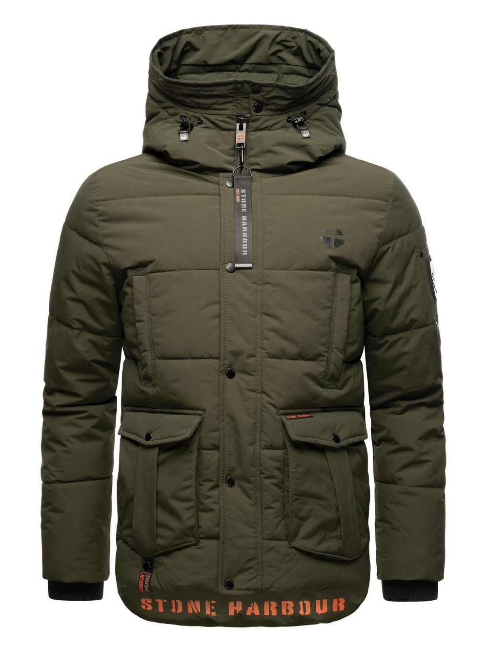 STONE HARBOUR Winterjacke Herren grün, XXXL