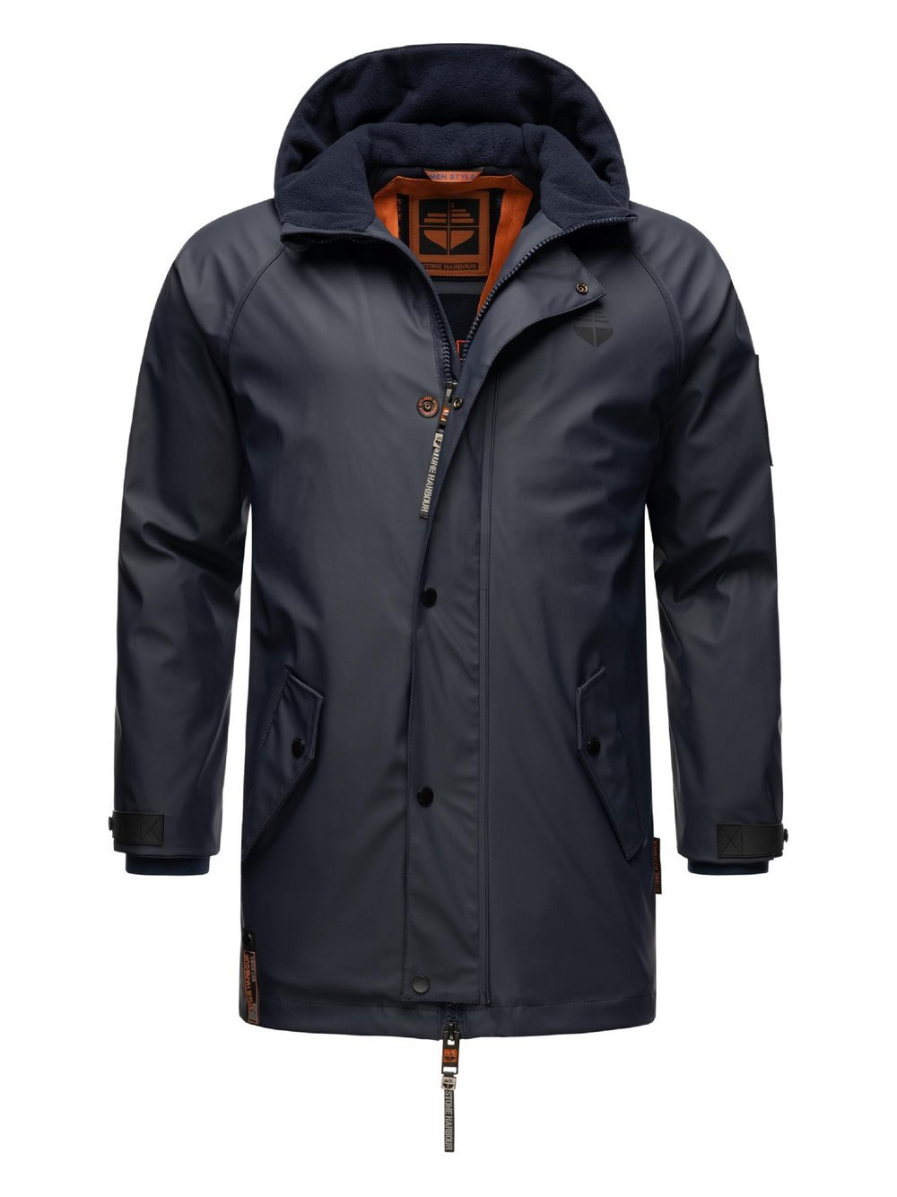 Thumbnail - STONE HARBOUR Regenjacke Herren blau, M