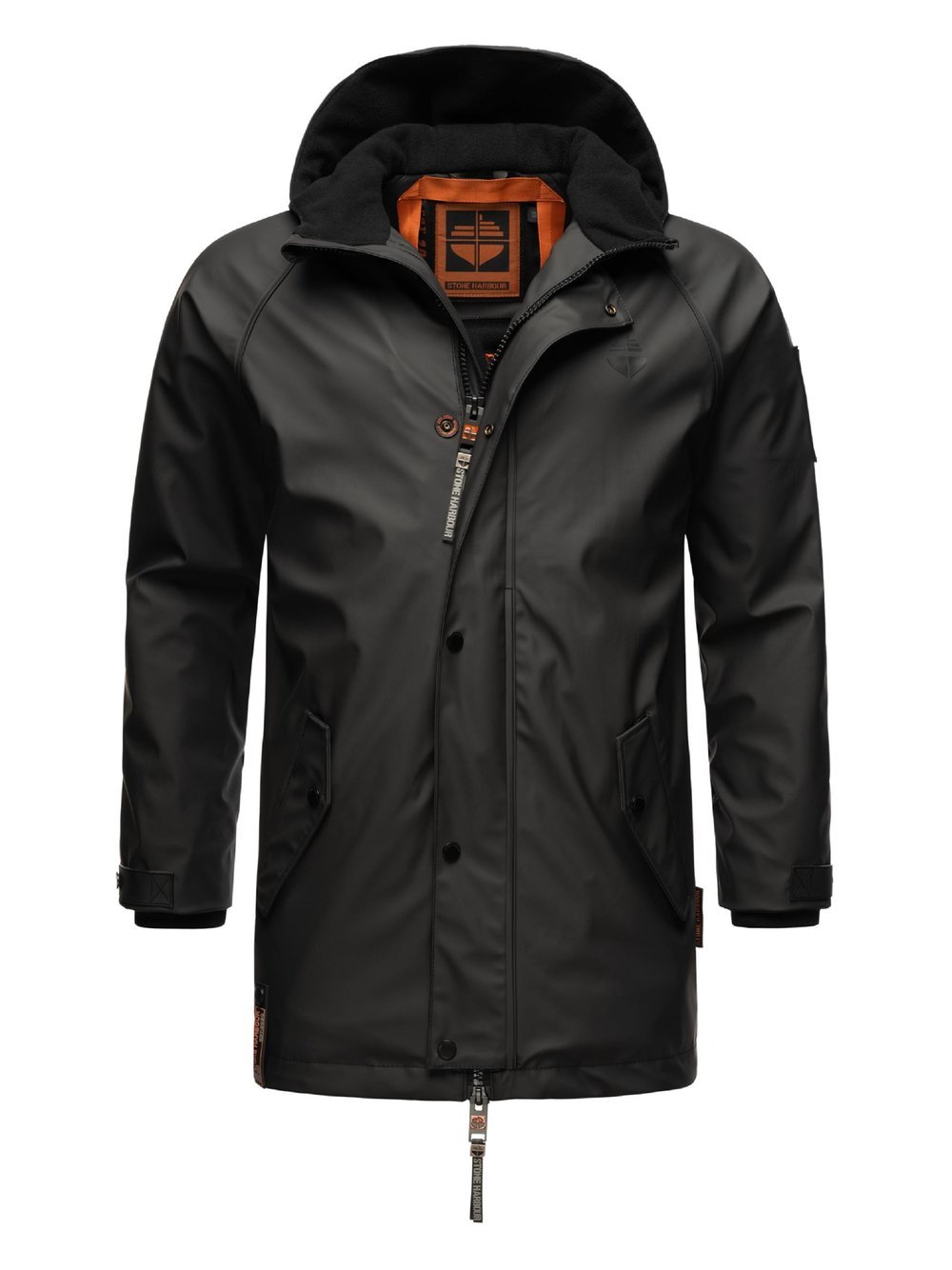 STONE HARBOUR Regenjacke Herren schwarz, S