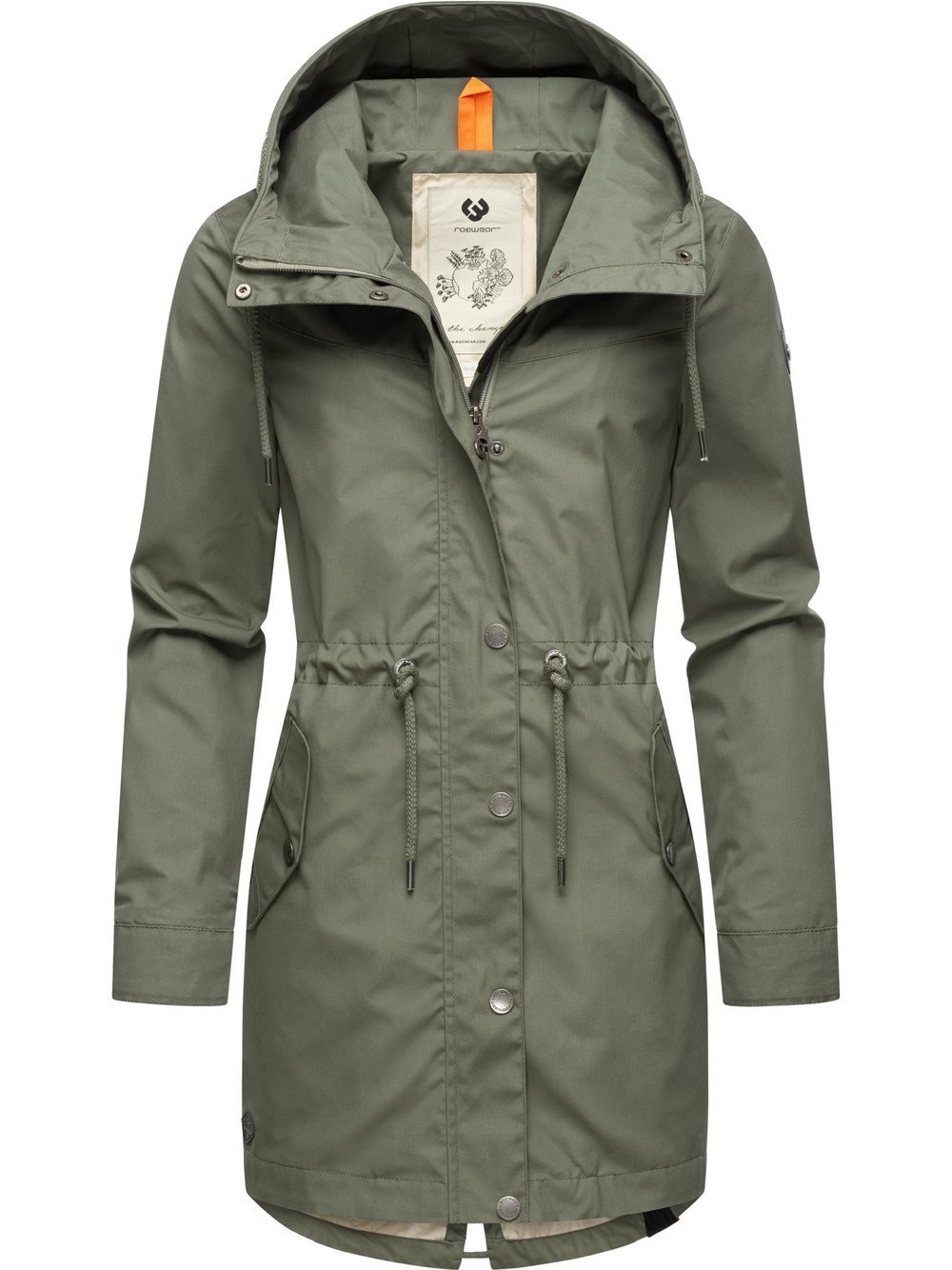 Ragwear Parka Damen grün, XXXL