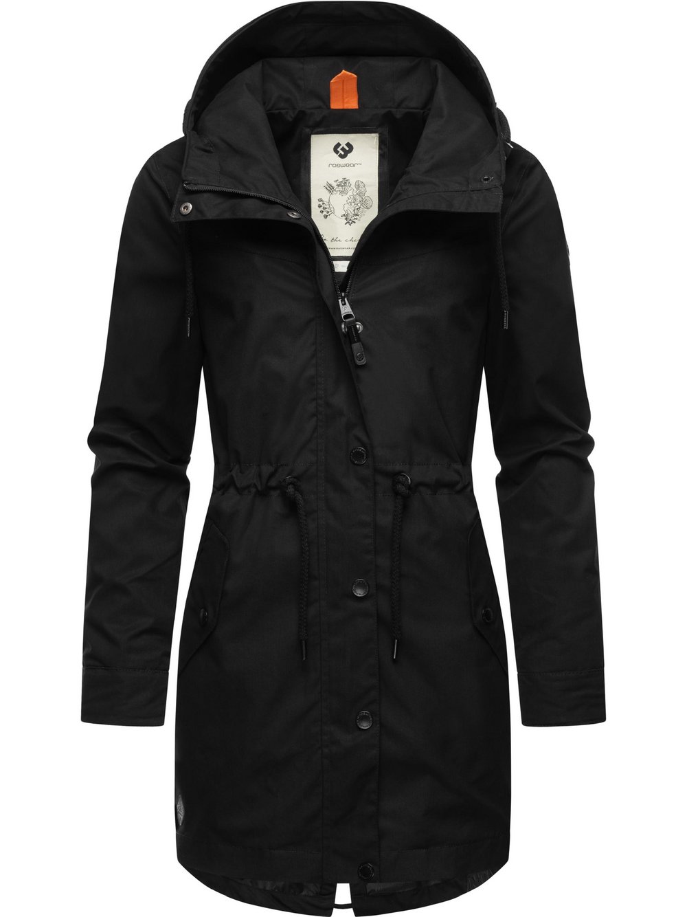 Ragwear Parka Damen schwarz, S