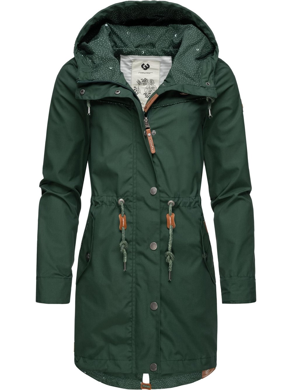 Ragwear Parka Damen grün, XXXXL