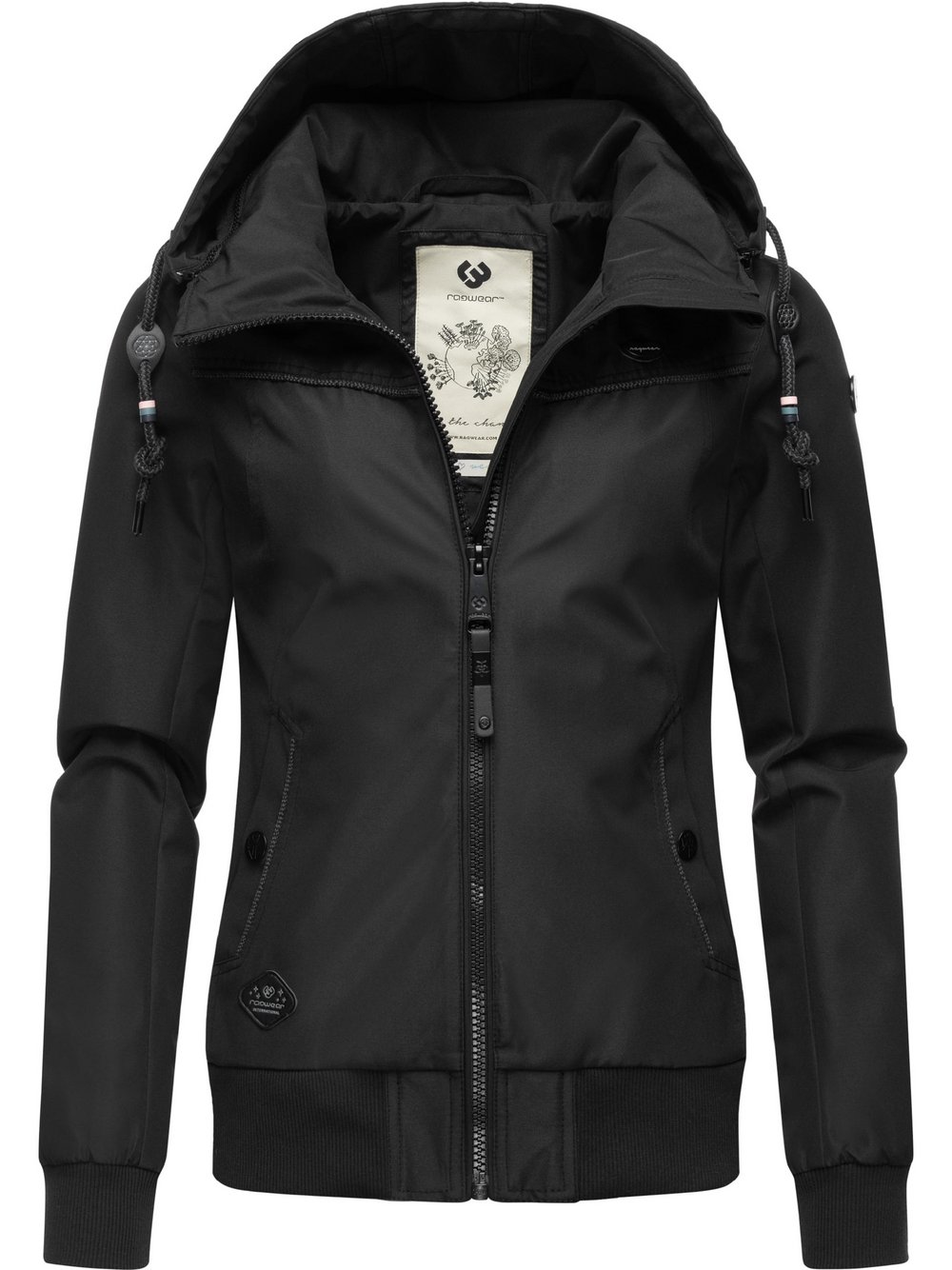 Ragwear Übergangsjacke Damen schwarz, XS