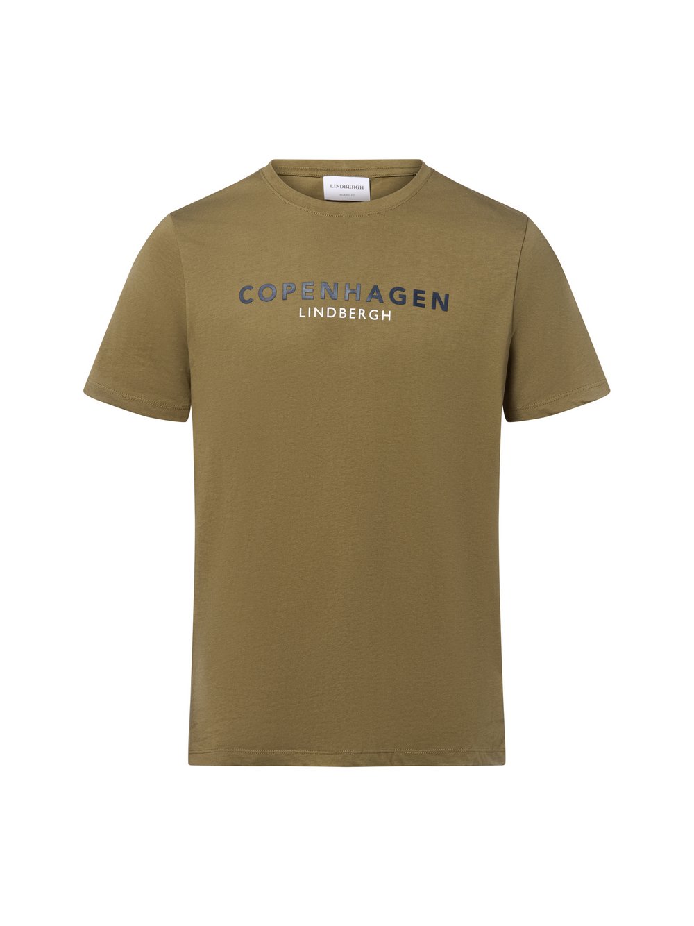 Lindbergh T-Shirt Herren Baumwolle grün, XL