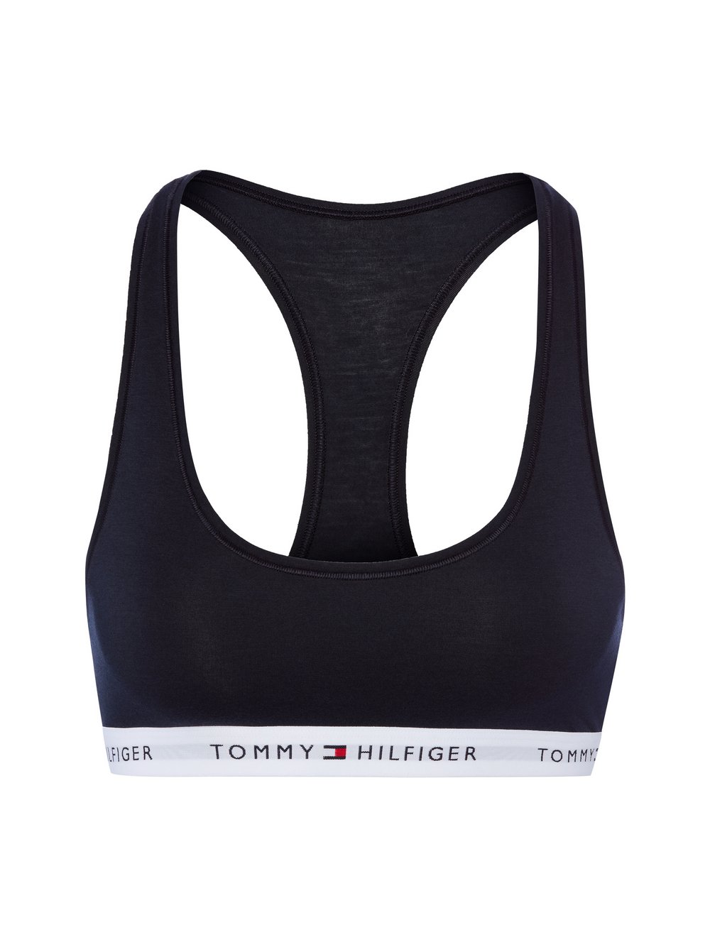 Tommy Hilfiger Bustier Damen Jersey blau, XS