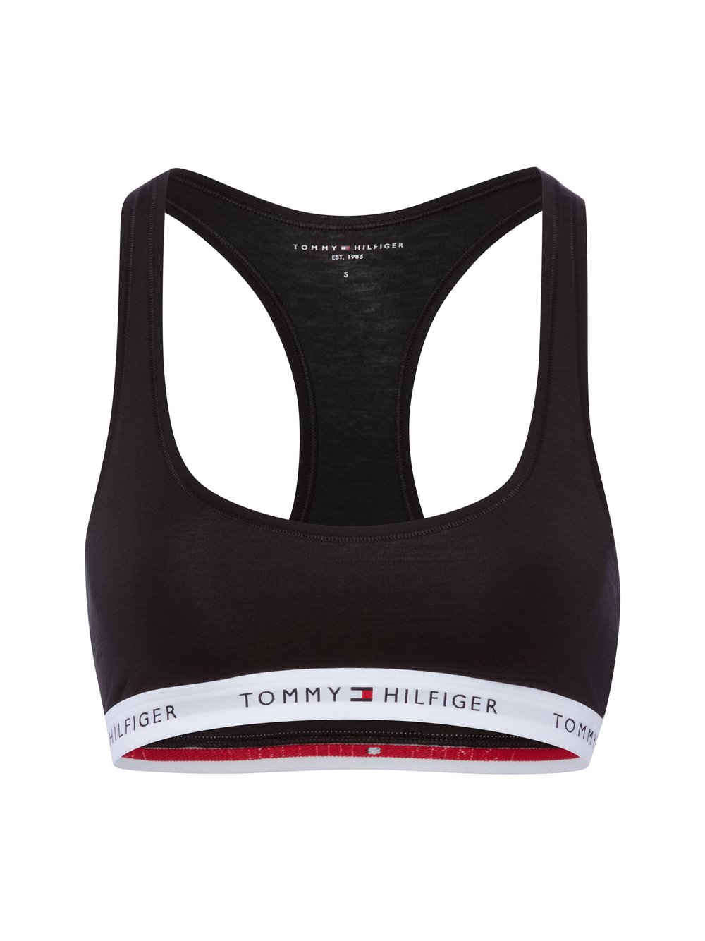 Tommy Hilfiger Bustier Damen Jersey schwarz, S/M