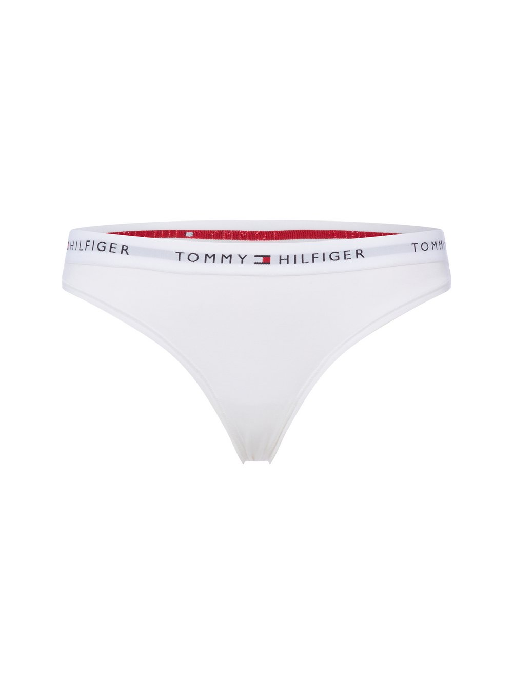 Tommy Hilfiger String Damen Jersey weiß, XS