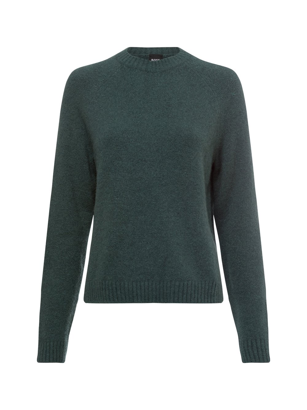 BOSS Pullover mit Alpaka-Anteil Damen Wolle grün, XS