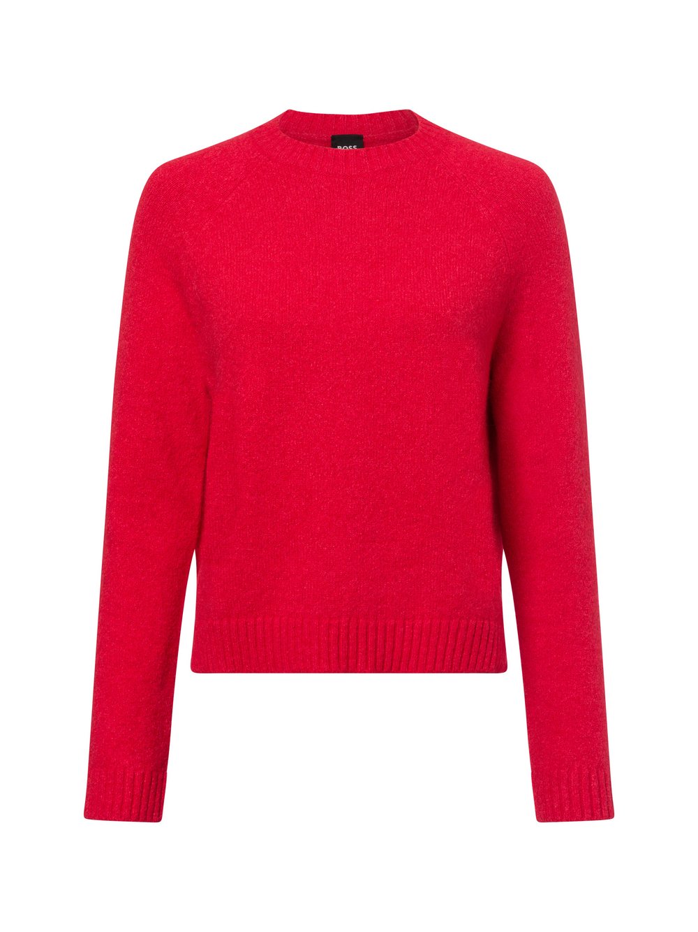 BOSS Pullover mit Alpaka-Anteil Damen Wolle rot, XL