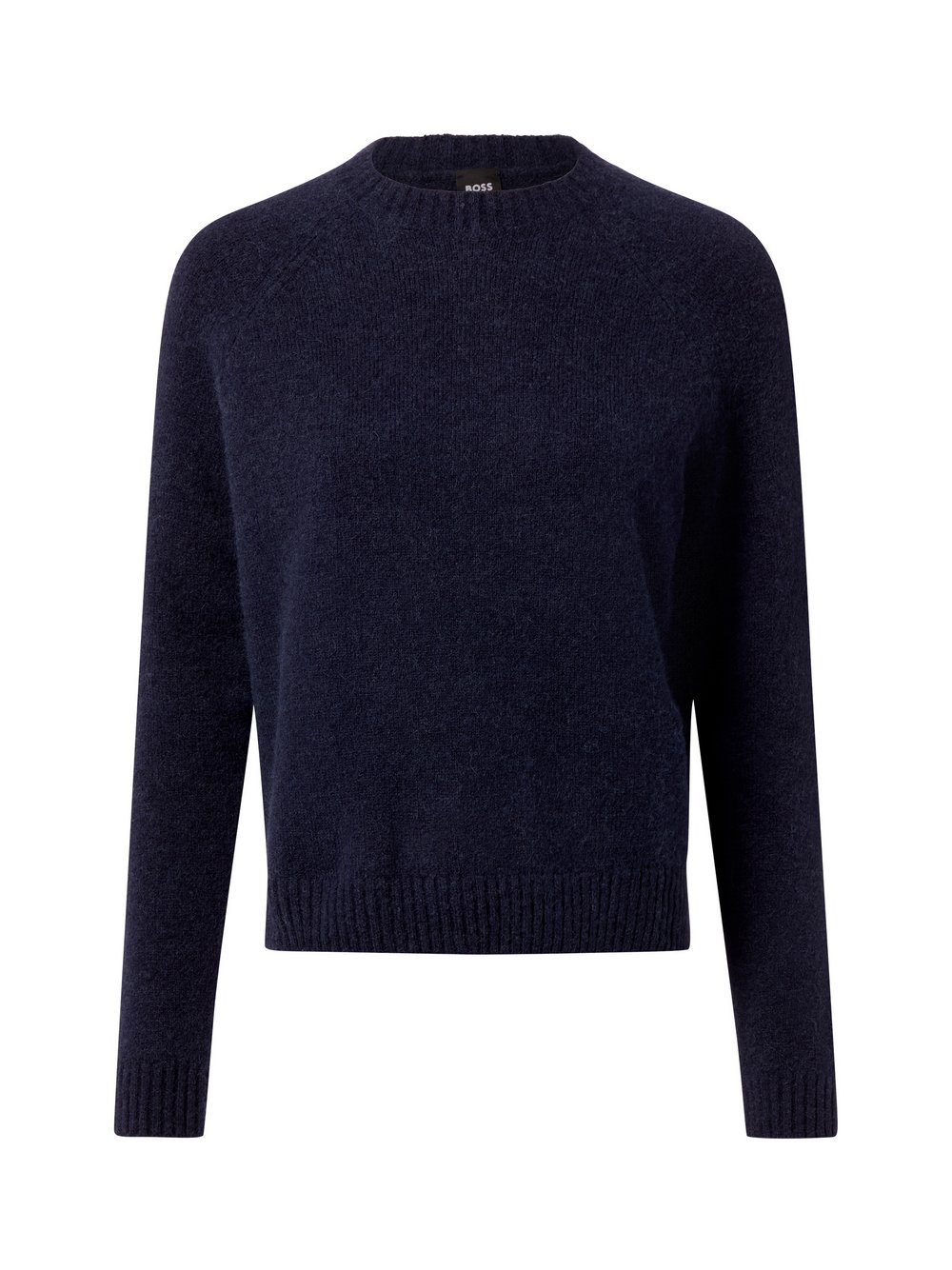 Thumbnail - BOSS Pullover mit Alpaka-Anteil Damen Wolle blau, S