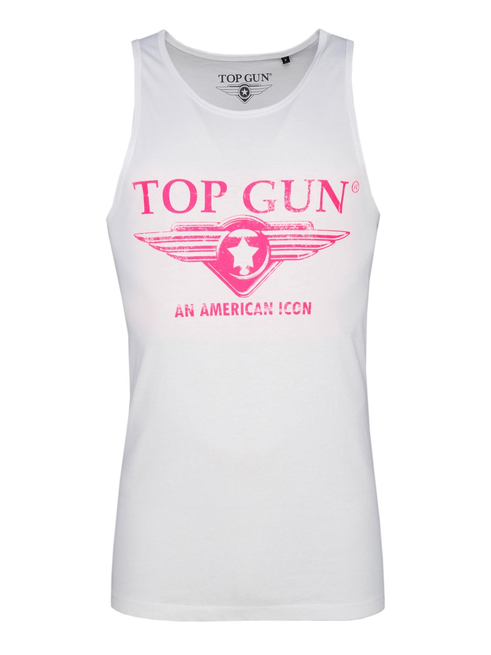 Topgun Tank Top Herren Baumwolle pink, XXL