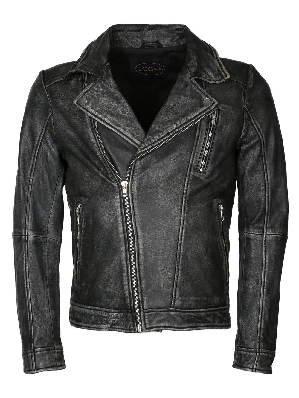 JCC Lederjacke Herren schwarz, L