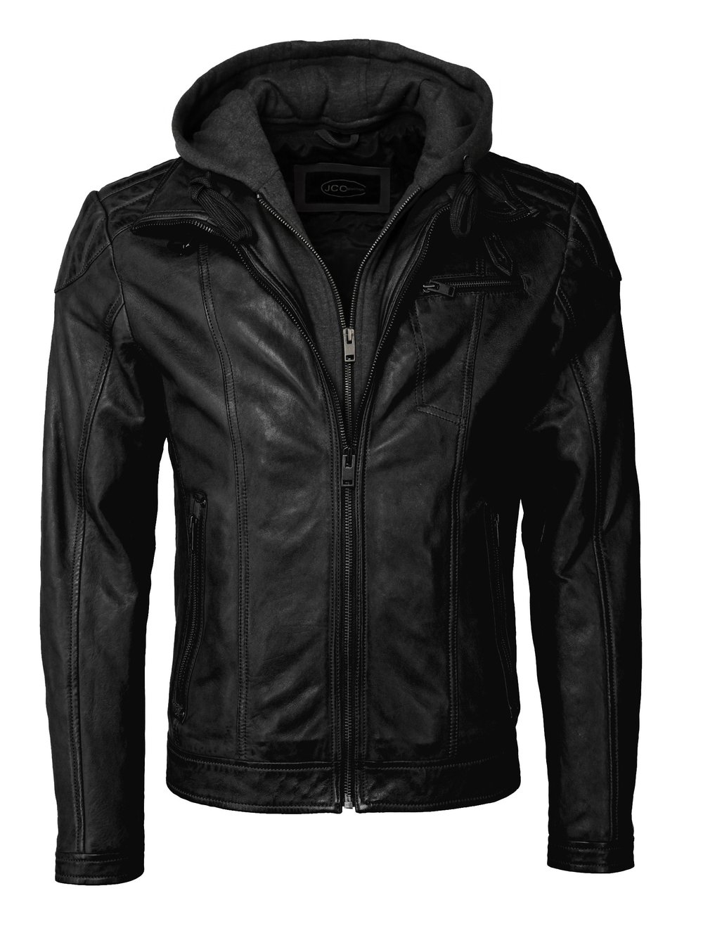 JCC Lederjacke Herren schwarz, 60